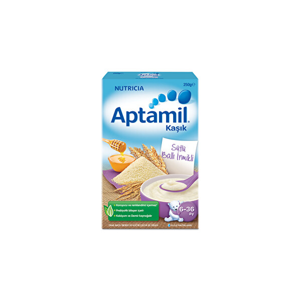 Aptamil Sütlü İrmikli Ballı 250 Gr