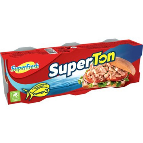 Superton Ayçiçek Yağlı Ton Balığı 3x75 Gr