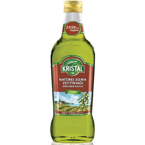 Kristal Dolgun Lezzet Sızma Zeytinyağı 1 Lt