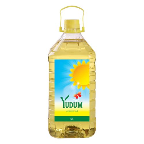 Yudum Ayçiçek Yağı Köşeli Pet 5 Lt