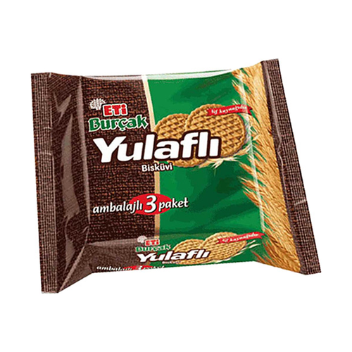 Eti Burçak Yulaflı Bisküvi 3'lü 375 Gr