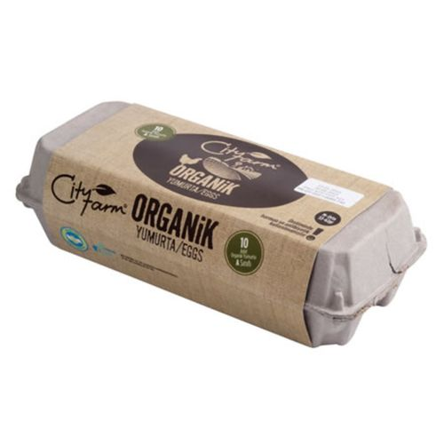 Cityfarm Organik Yumurta 10 Adet