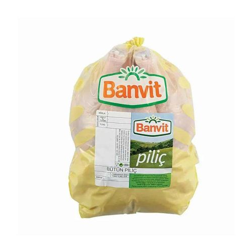 Banvit Poşetli Bütün Piliç 1 Kg