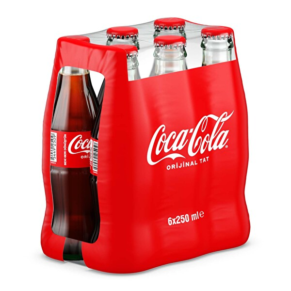 Coca-Cola Şişe 6x250 Ml
