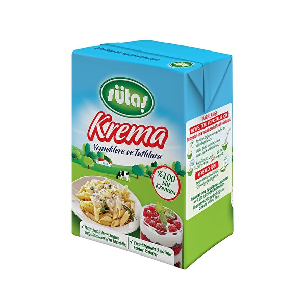 Sütaş Krema %30 Yağlı 200 Ml