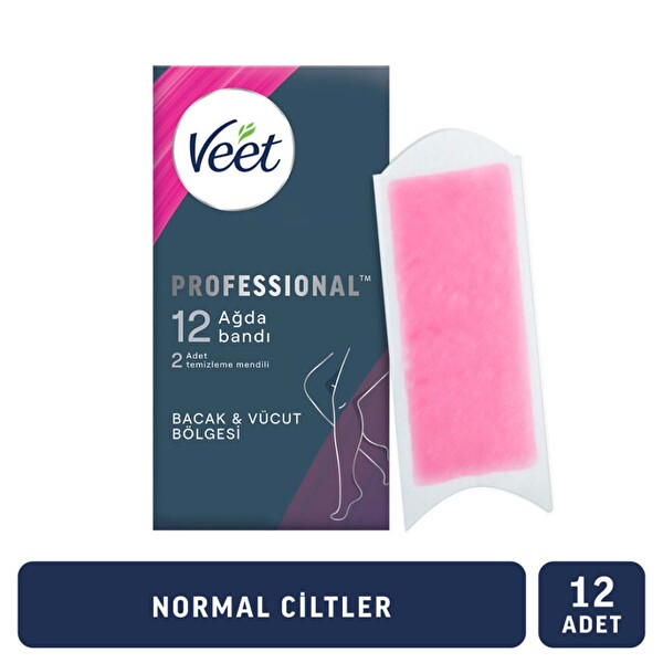 Veet Pro Ağda Bandı Normal 12 Adet