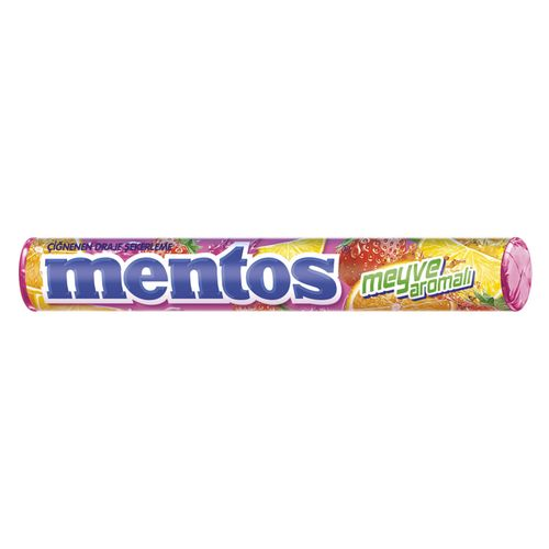 Mentos Draje Şeker Meyveli 38 Gr