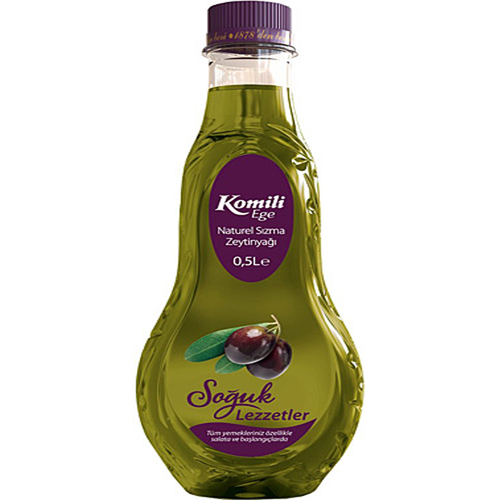 Komili Ege Sızma Yumuşak Zeytinyağı 500 Ml