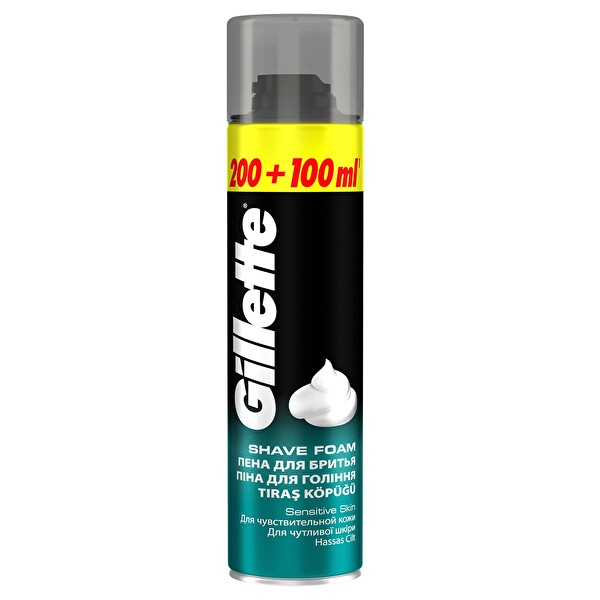 Gillette Hassas Tıraş Köpüğü 300 Ml