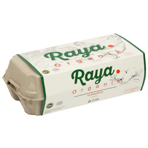 Raya Organik Yumurta 8 Adet