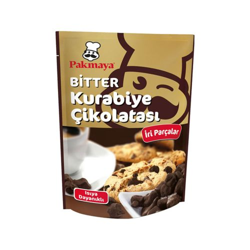 Pakmaya Bitter Kurabiye Çikolatası 90 Gr