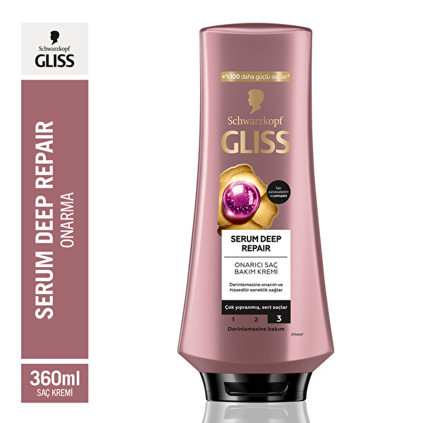 Gliss Serum Deep Repair Saç Kremi 360 Ml