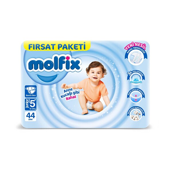 Molfix Junior 5+ Numara 44 Adet