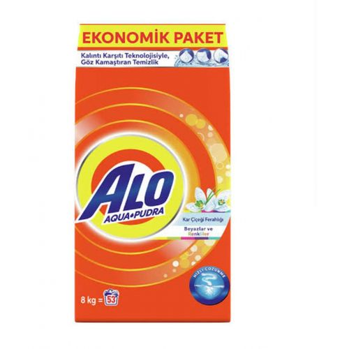 Alo Beyaz ve Renkliler İçin Toz Deterjan 8 Kg