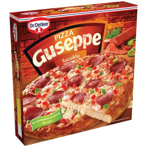 Dr. Oetker Guseppe Sucuklu Pizza 402 Gr