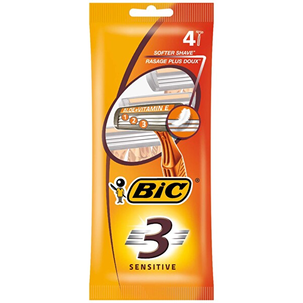 Bic 3 Sensitive Tıraş Bıçağı 4 Adet
