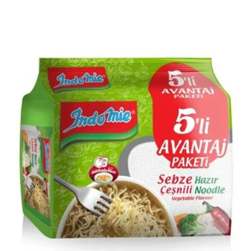 Indomie Sebze Aromalı Noodle 5 Adet