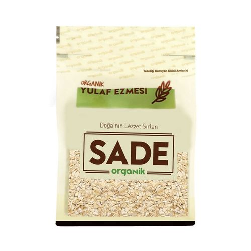 Sade Organik Yulaf Ezmesi 500 Gr