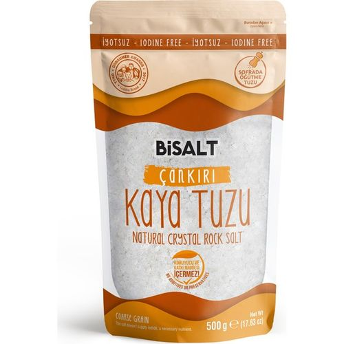Bisalt Çankırı İri Kaya Tuzu 500 Gr