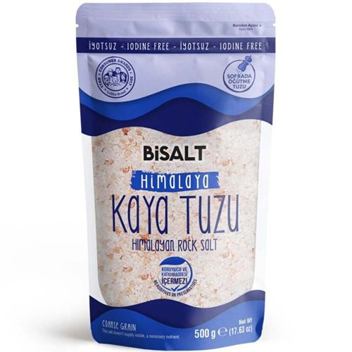 Bisalt Himalaya İri Kaya Tuzu 500 Gr