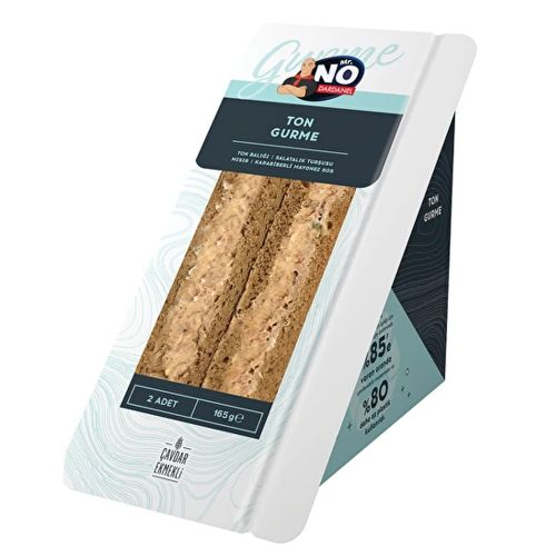 Mr.no Gurme Ton Balıklı Üçgen Sandviç 165 Gr