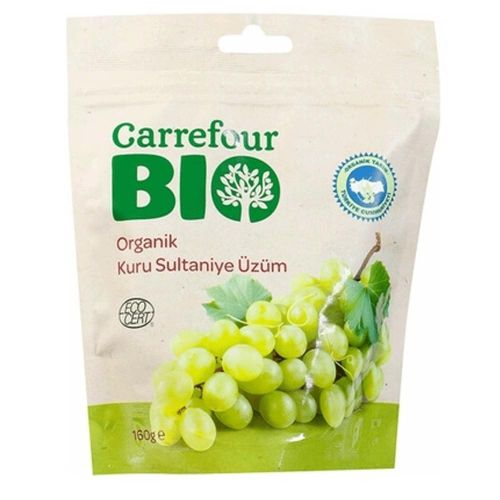 Carrefour Bio Sultaniye Üzüm 160 Gr