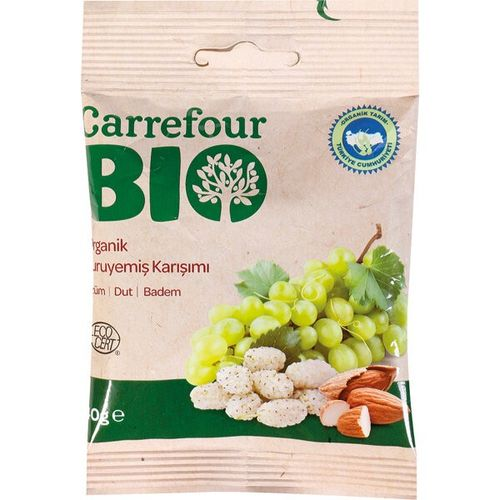 Carrefour Bio Üzüm Badem Dut 125 Gr