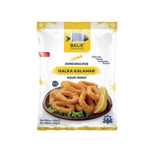 Balık Dünyası Halka Kalamar 500 Gr