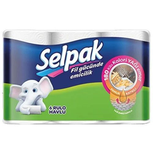 Selpak Yağ Emici Havlu 6 Adet