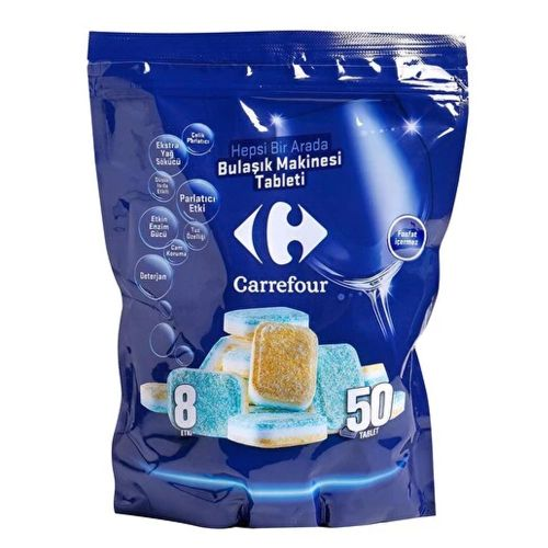 Carrefour Bulaşık Makinesi Tableti 50 Adet
