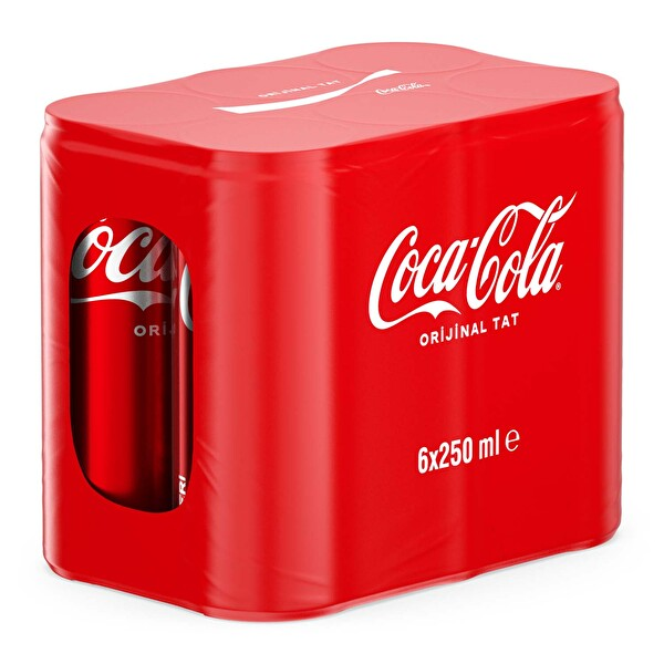 Coca-Cola Kutu 6x250 Ml