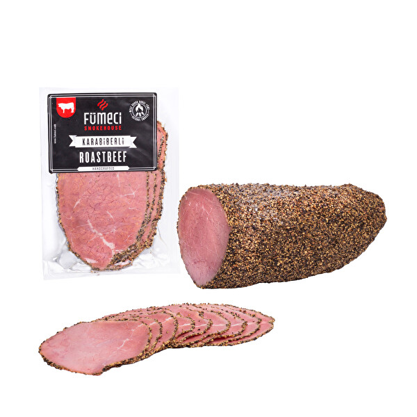 Fümeci Karabiberli Dilimli Dana Roast Beef 1 Kg