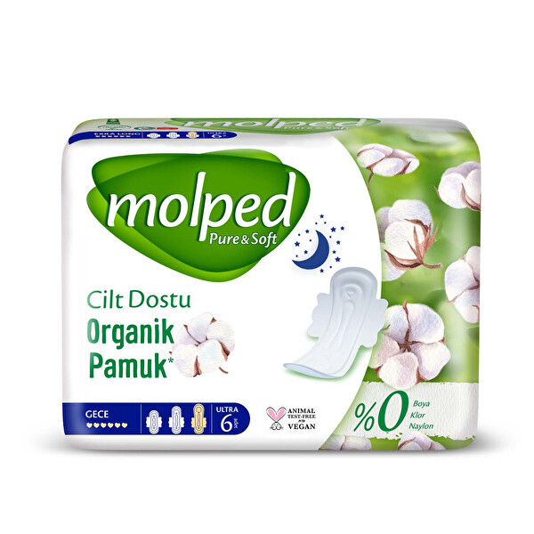 Molped Pure & Soft Gece 6 Adet
