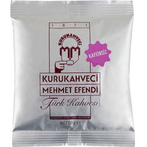 Kurukahveci Mehmet Efendi Kafeinsiz Türk Kahvesi 50 Gr