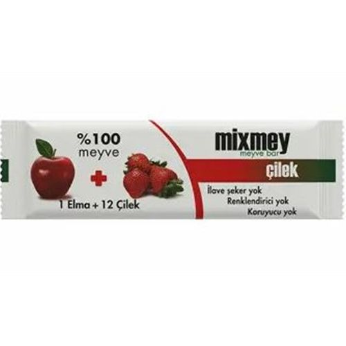 Mixmey Çilek Meyve Barı 20 Gr