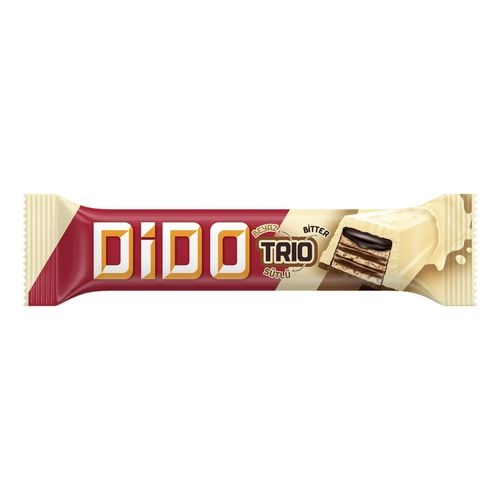 Ülker Dido Trio Beyaz Çikolatalı Gofret 36 Gr