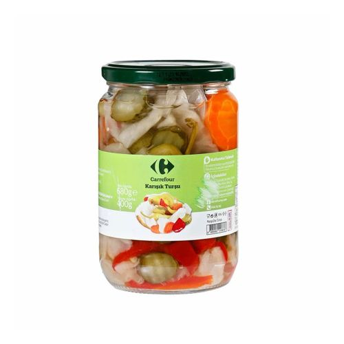 Carrefour Karışık Turşu 680 Gr