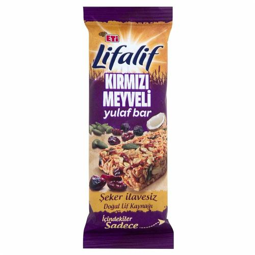 Eti Lifalif Kırmızı Meyveli Yulaf Bar 35 Gr