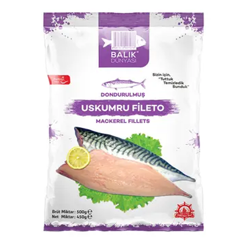 Balık Dünyası Uskumru Fileto 500 Gr