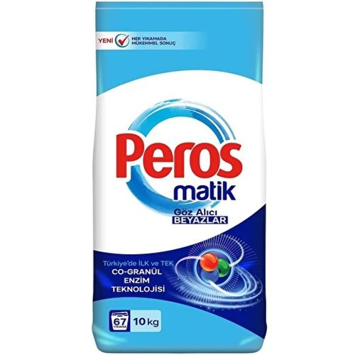 Peros Göz Alıcı Beyazlar Toz Deterjan 10 Kg