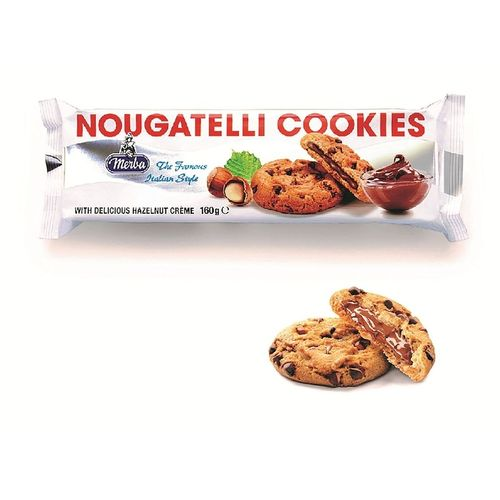 Merba Nougatelli Cookies 175 Gr