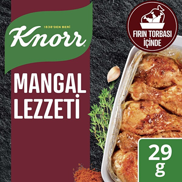 Knorr Fırında Tavuk Çeşnisi Mangal Lezzeti 29 Gr