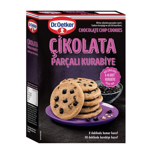 Dr. Oetker Çikolata Parçalı Kurabiye Toz Karışım 223 Gr