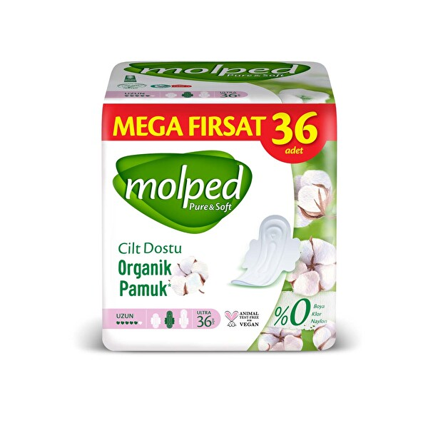 Molped Pure & Soft Uzun 36 Adet