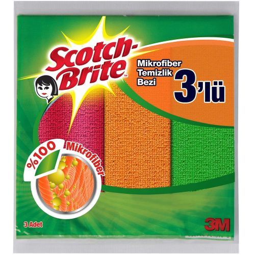 Scotch-Brite Renkli Bez 3 Adet