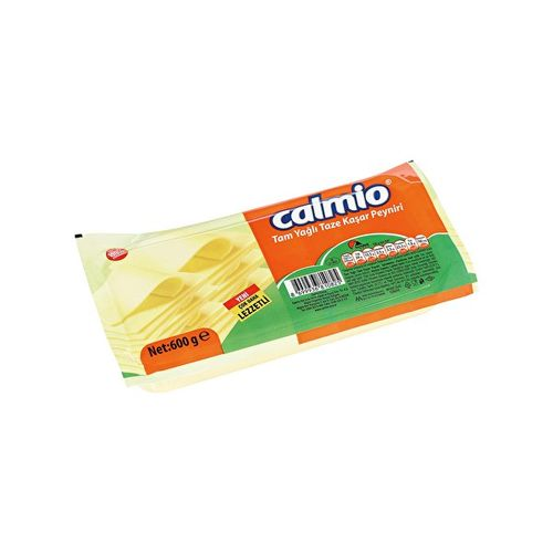 Calmio Tam Yağlı Taze Kaşar Peyniri 600 Gr