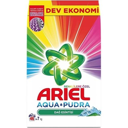 Ariel Aquapudra Dağ Esintisi Renkliler İçin Toz Deterjan 7 Kg