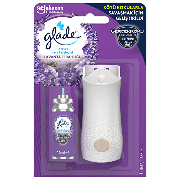 Glade Banyo Hava Temizleyici Lavanta Ferahlığı 1 Adet