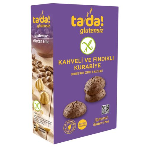 Tada Glutensiz Kahveli Fındıklı Kurabiye 75 Gr