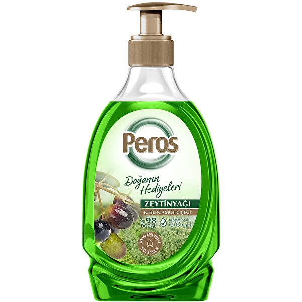 Peros Zeytinyağı & Bergamot Çiçeği Sıvı Sabun 400 Ml